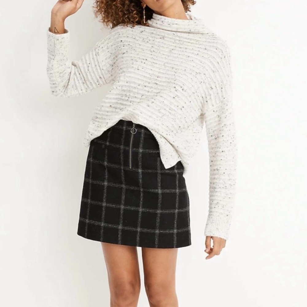 Madewell Donegal Belmont Mockneck Sweater